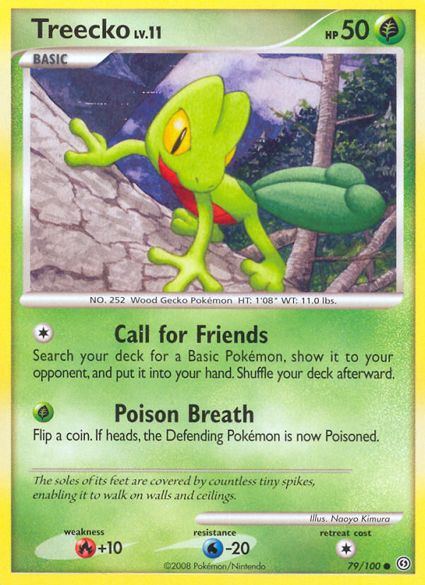 Treecko (79/100) [Diamond & Pearl: Stormfront] | Exor Games Summserside