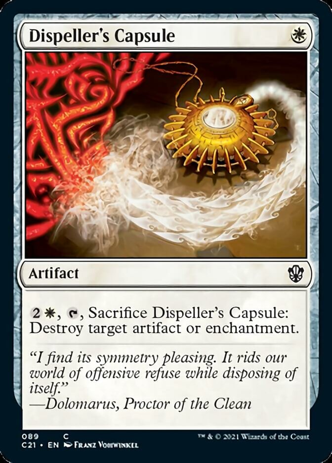 Dispeller's Capsule [Commander 2021] | Exor Games Summserside