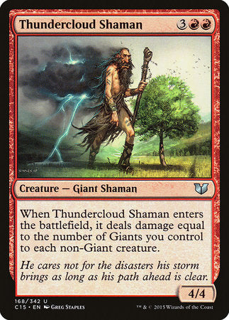 Thundercloud Shaman [Commander 2015] | Exor Games Summserside