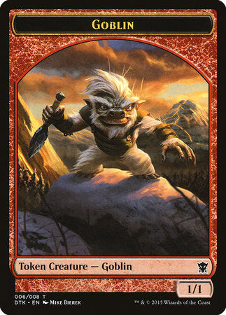 Goblin Token [Dragons of Tarkir Tokens] | Exor Games Summserside