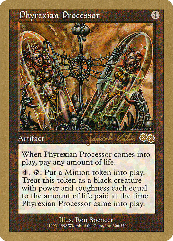Phyrexian Processor (Janosch Kuhn) [World Championship Decks 2000] | Exor Games Summserside
