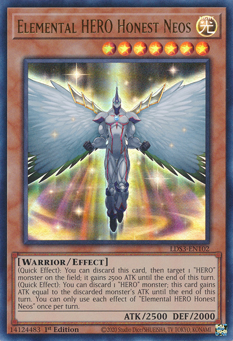Elemental HERO Honest Neos [LDS3-EN102] Ultra Rare | Exor Games Summserside