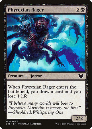 Phyrexian Rager [Commander 2015] | Exor Games Summserside