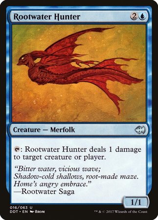 Rootwater Hunter [Duel Decks: Merfolk vs. Goblins] | Exor Games Summserside