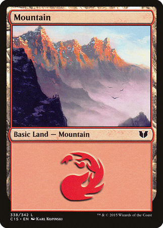 Mountain (338) [Commander 2015] | Exor Games Summserside