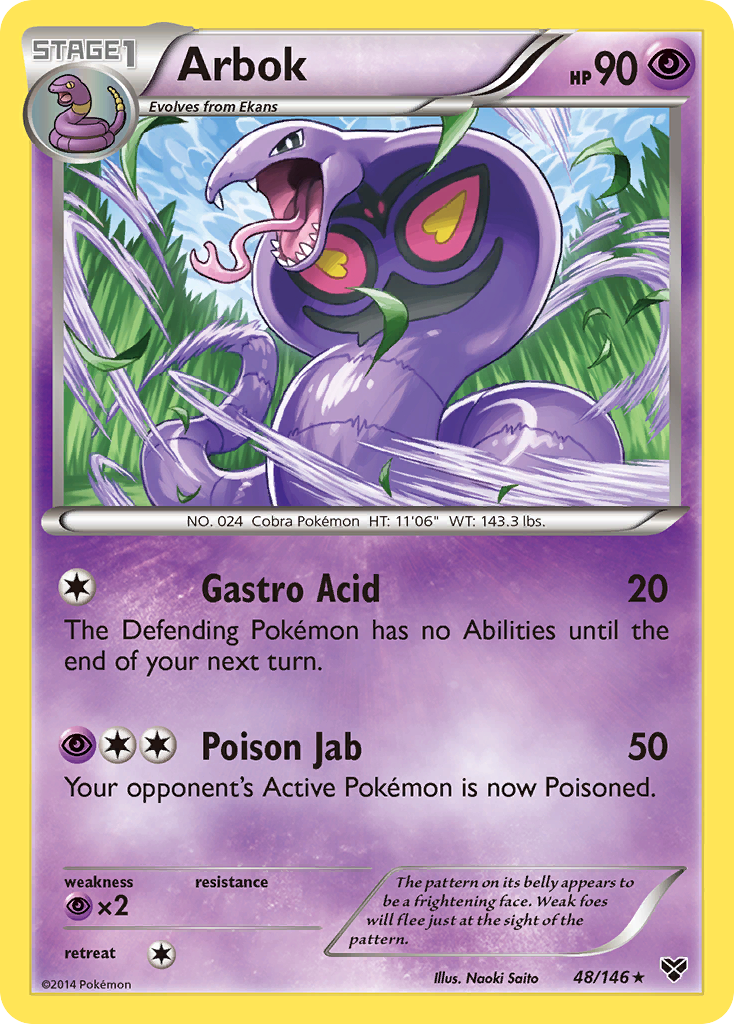 Arbok (48/146) [XY: Base Set] | Exor Games Summserside