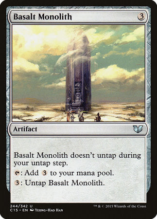 Basalt Monolith [Commander 2015] | Exor Games Summserside