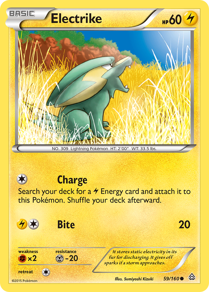 Electrike (59/160) [XY: Primal Clash] | Exor Games Summserside