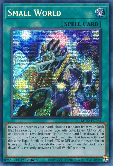 Small World [MP22-EN225] Prismatic Secret Rare | Exor Games Summserside