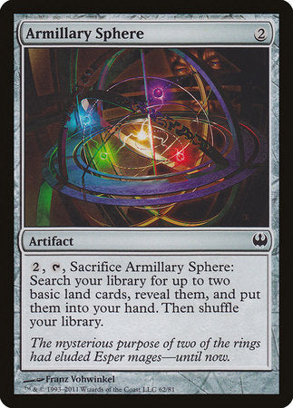 Armillary Sphere [Duel Decks: Knights vs. Dragons] | Exor Games Summserside