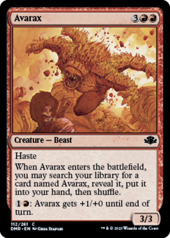 Avarax [Dominaria Remastered] | Exor Games Summserside