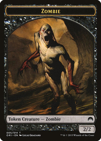 Zombie Token [Magic Origins Tokens] | Exor Games Summserside