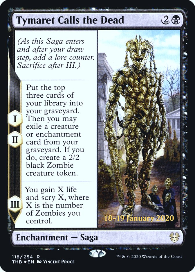 Tymaret Calls the Dead [Theros Beyond Death Prerelease Promos] | Exor Games Summserside