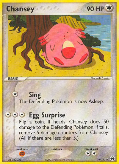 Chansey (19/112) [EX: FireRed & LeafGreen] | Exor Games Summserside