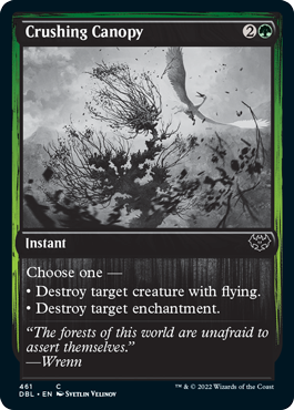 Crushing Canopy [Innistrad: Double Feature] | Exor Games Summserside