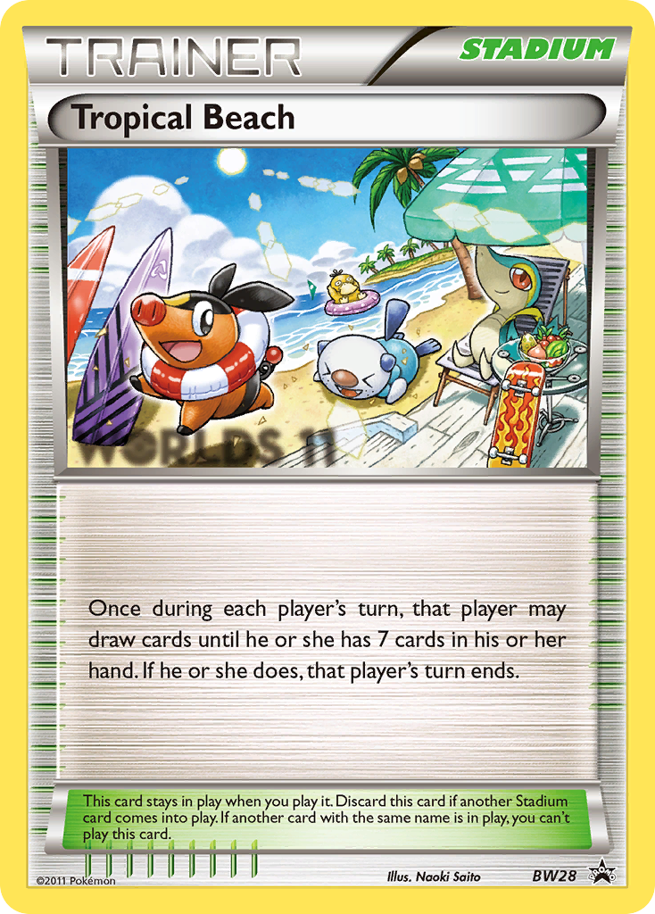 Tropical Beach (BW28) [Black & White: Black Star Promos] | Exor Games Summserside