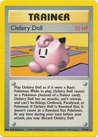 Clefairy Doll (70/102) [Base Set Unlimited] | Exor Games Summserside