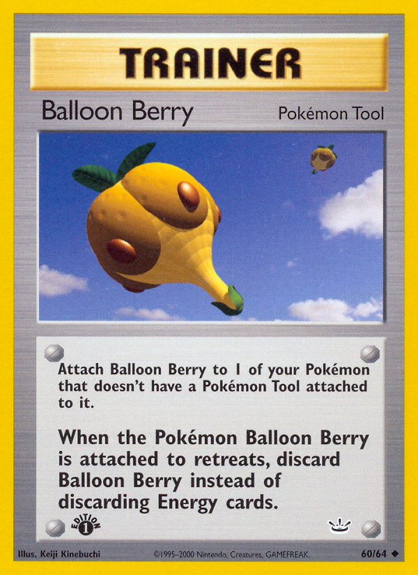 Balloon Berry (60/64) [Neo Revelation 1st Edition] | Exor Games Summserside