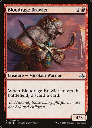 Bloodrage Brawler [Amonkhet] | Exor Games Summserside