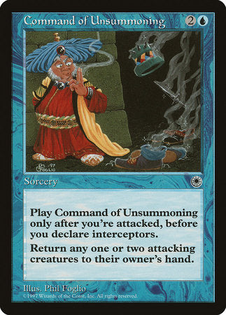 Command of Unsummoning [Portal] | Exor Games Summserside