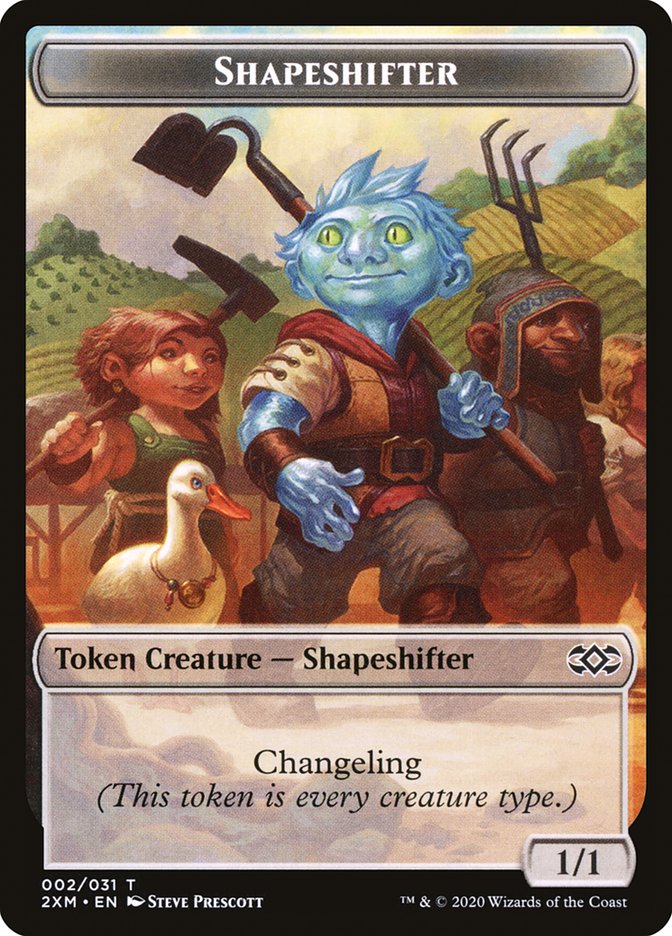 Shapeshifter Token [Double Masters] | Exor Games Summserside