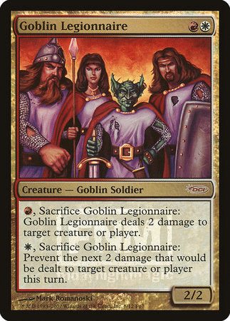 Goblin Legionnaire [Friday Night Magic 2007] | Exor Games Summserside