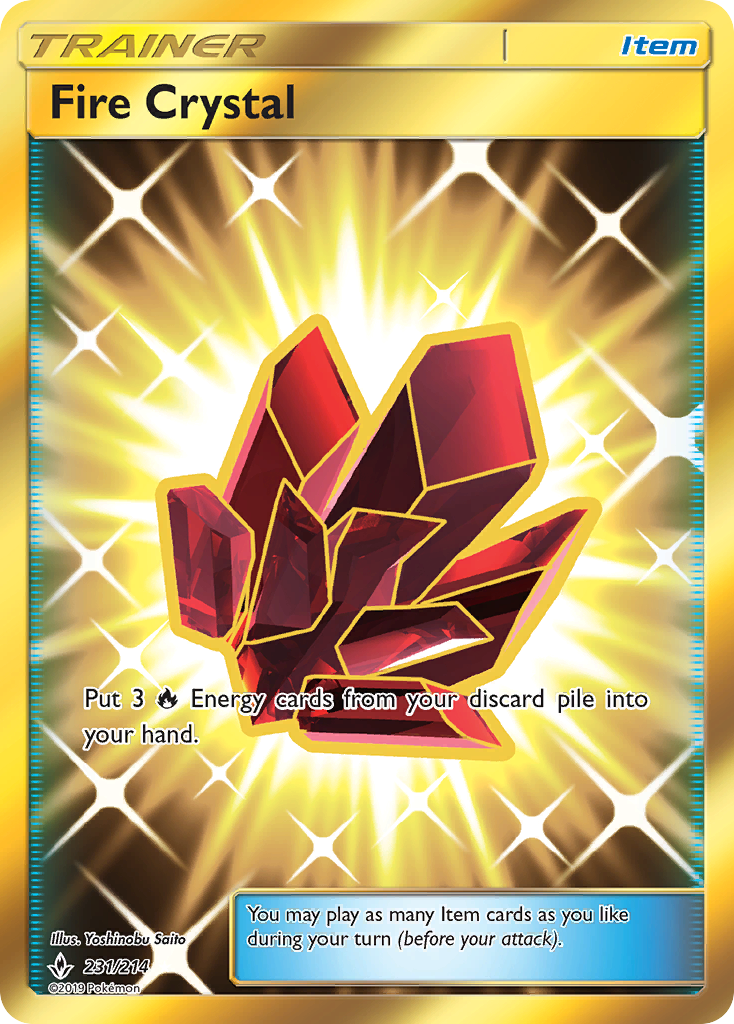 Fire Crystal (231/214) [Sun & Moon: Unbroken Bonds] | Exor Games Summserside