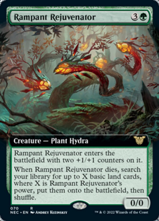 Rampant Rejuvenator (Extended) [Kamigawa: Neon Dynasty Commander] | Exor Games Summserside