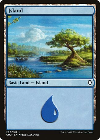 Island (286) [Commander Anthology Volume II] | Exor Games Summserside