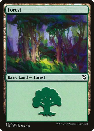 Forest (307) [Commander 2018] | Exor Games Summserside