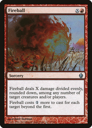 Fireball [Premium Deck Series: Fire and Lightning] | Exor Games Summserside