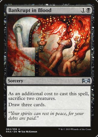 Bankrupt in Blood [Ravnica Allegiance] | Exor Games Summserside