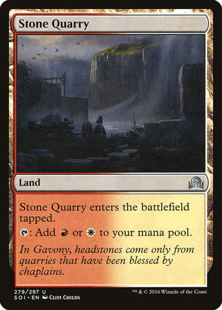Stone Quarry [Shadows over Innistrad] | Exor Games Summserside
