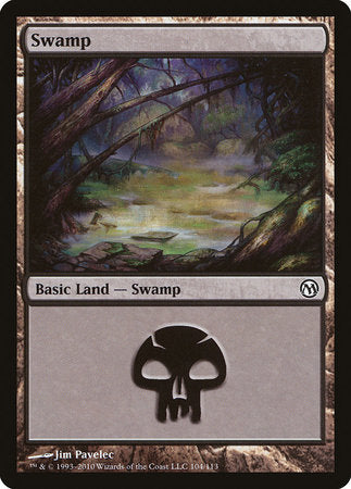 Swamp (104) [Duels of the Planeswalkers] | Exor Games Summserside