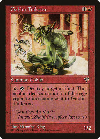 Goblin Tinkerer [Mirage] | Exor Games Summserside