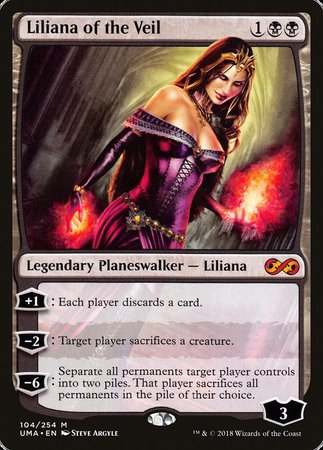 Liliana of the Veil [Ultimate Masters] | Exor Games Summserside