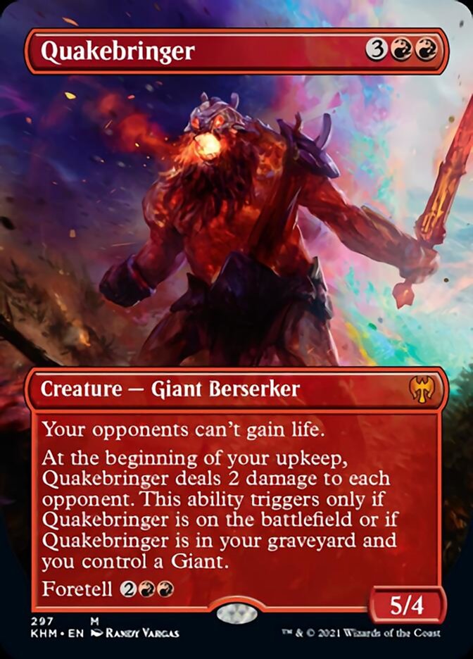 Quakebringer (Borderless Alternate Art) [Kaldheim] | Exor Games Summserside