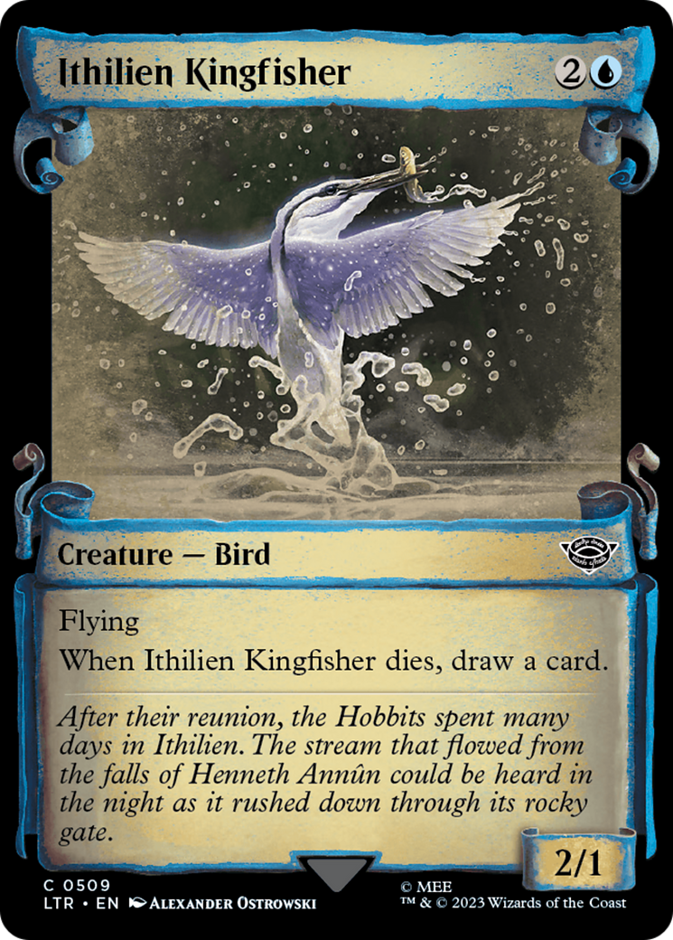 Ithilien Kingfisher [The Lord of the Rings: Tales of Middle-Earth Showcase Scrolls] | Exor Games Summserside