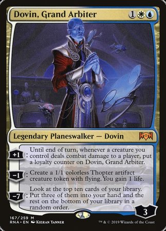 Dovin, Grand Arbiter [Ravnica Allegiance] | Exor Games Summserside