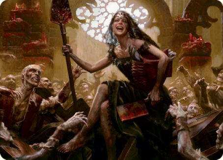 Gisa, Glorious Resurrector Art Card [Innistrad: Midnight Hunt Art Series] | Exor Games Summserside