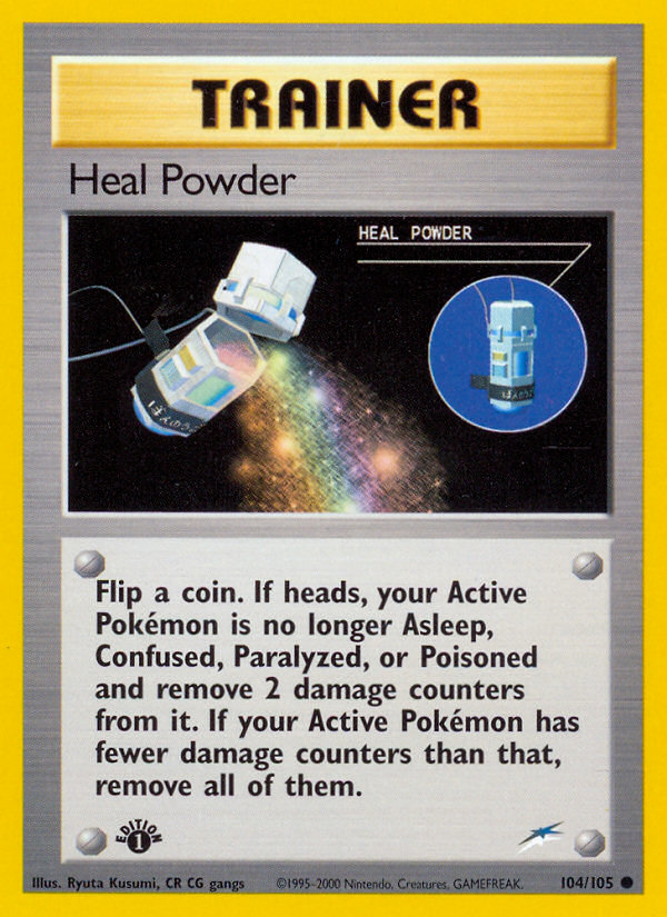 Heal Powder (104/105) [Neo Destiny 1st Edition] | Exor Games Summserside