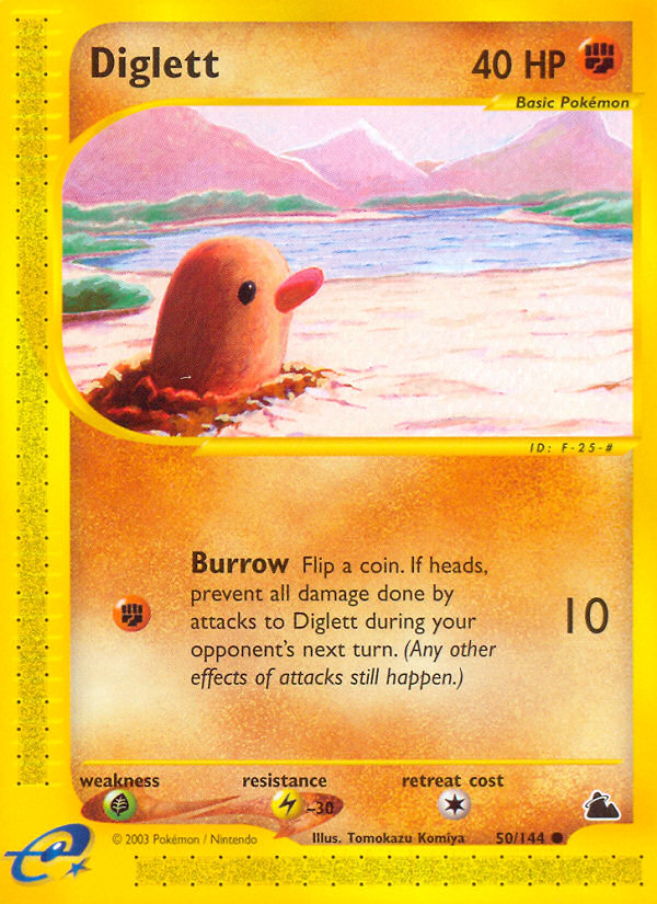 Diglett (50/144) [Skyridge] | Exor Games Summserside