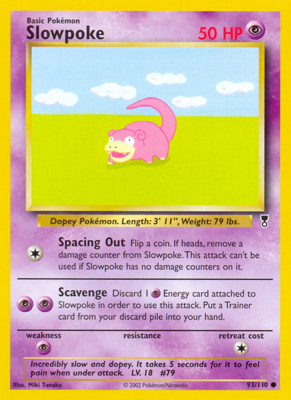 Slowpoke (93/110) [Legendary Collection] | Exor Games Summserside