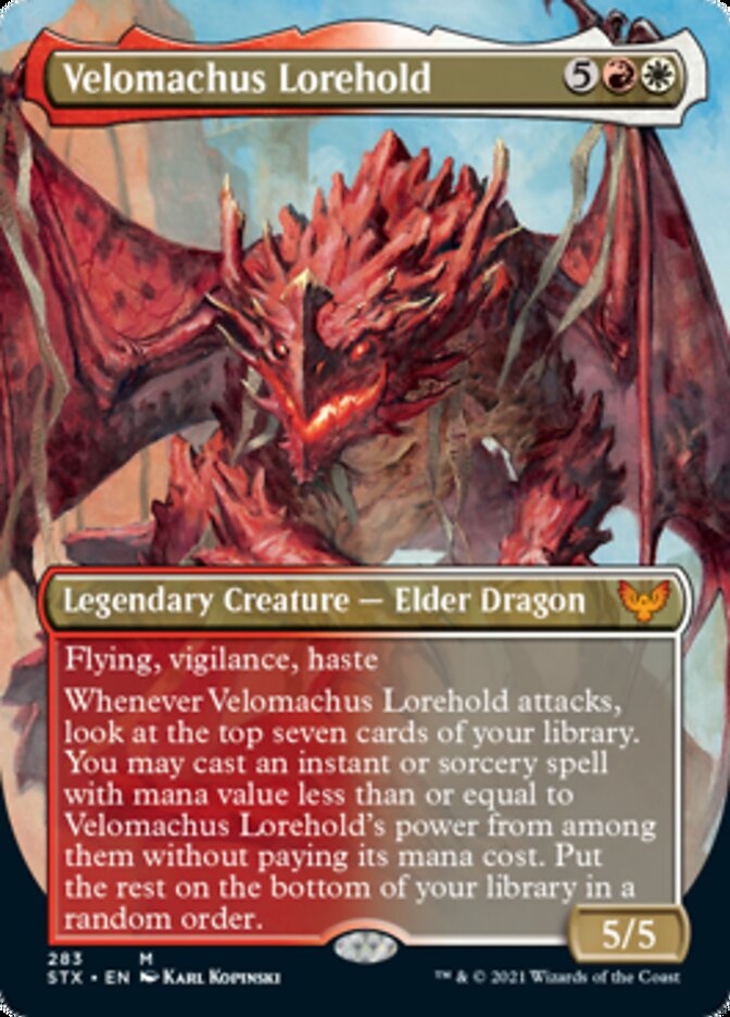 Velomachus Lorehold (Extended) [Strixhaven: School of Mages] | Exor Games Summserside