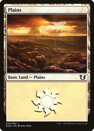 Plains (39) [Duel Decks: Blessed vs. Cursed] | Exor Games Summserside