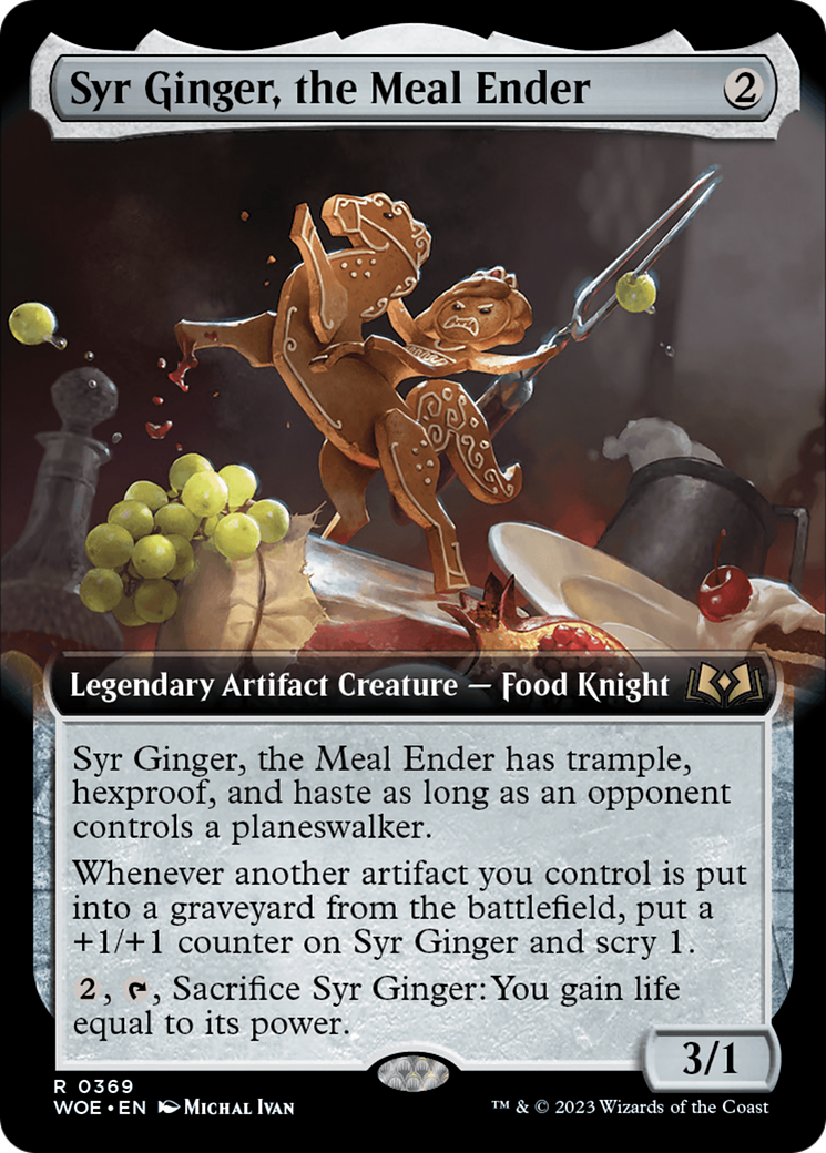 Syr Ginger, the Meal Ender (Extended Art) [Wilds of Eldraine] | Exor Games Summserside