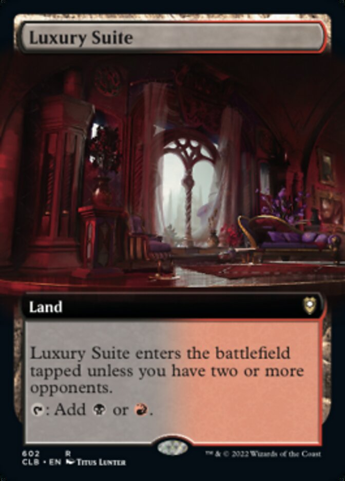 Luxury Suite (Extended Art) [Commander Legends: Battle for Baldur's Gate] | Exor Games Summserside