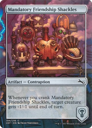 Mandatory Friendship Shackles [Unstable] | Exor Games Summserside