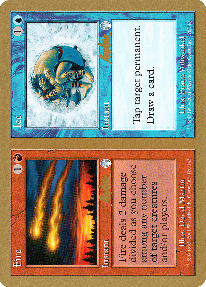 Fire // Ice (Brian Kibler) [World Championship Decks 2002] | Exor Games Summserside