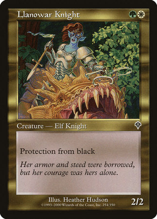 Llanowar Knight [Invasion] | Exor Games Summserside